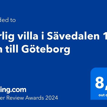 Harlig Villa I Savedalen 10 Min Till Goteborg Ngoại thất bức ảnh