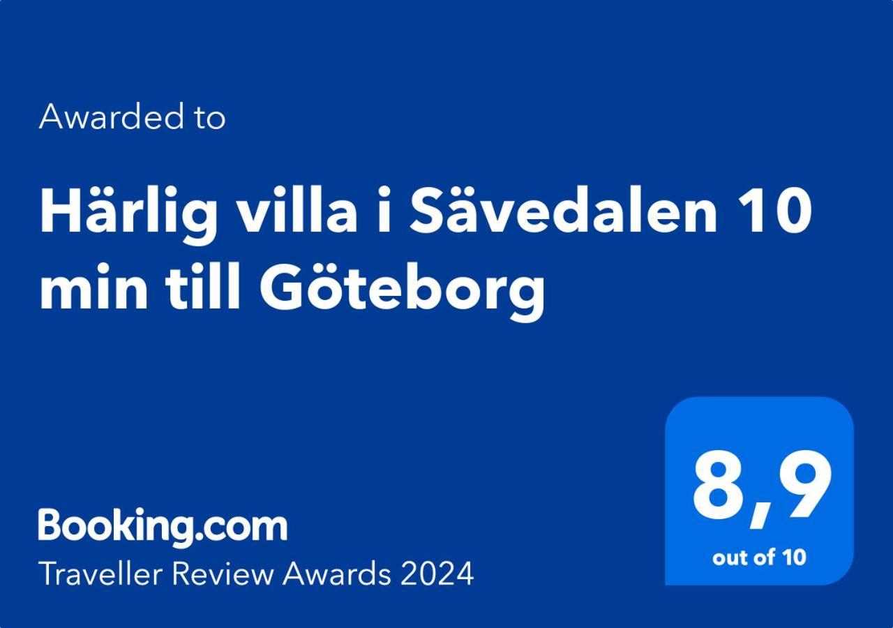 Harlig Villa I Savedalen 10 Min Till Goteborg Ngoại thất bức ảnh
